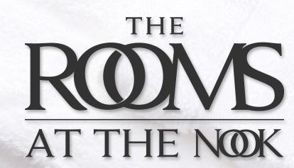 Nook Logo - rooms at the nook logo
