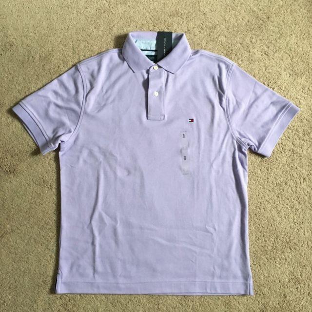 Lavender Polo Logo - Tommy Hilfiger Mens Lavender Polo Shirt 78b1359 532 (s) | eBay