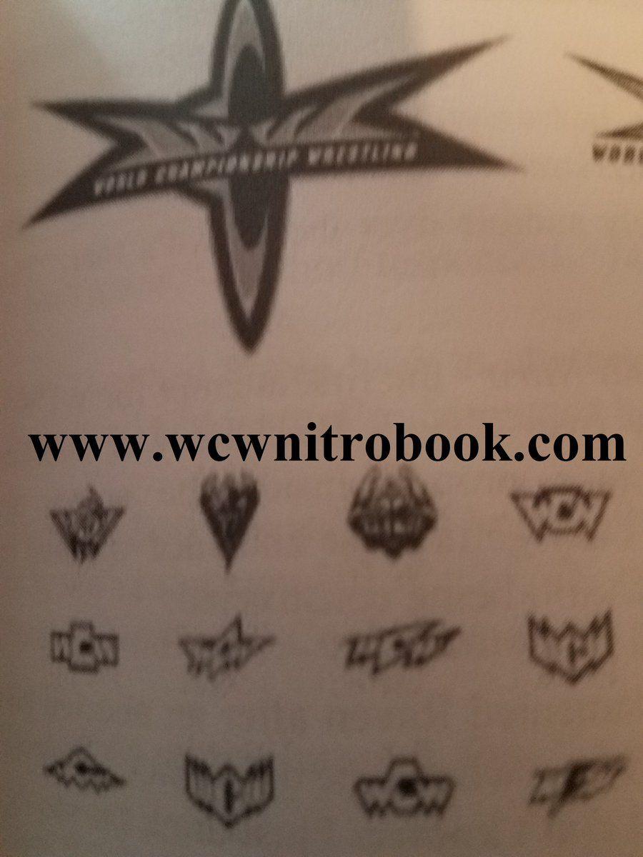 WCW Logo - WCWNitroBook the NITRO Paperback: Check out