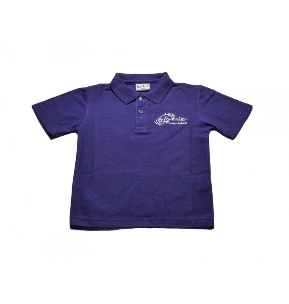 Lavender Polo Logo - Lavender - Polo Shirt