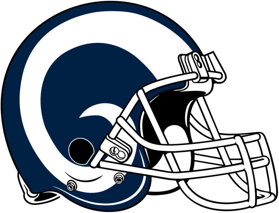 Rams Helmet Logo - Los Angeles Rams Helmet - National Football League (NFL) - Chris ...