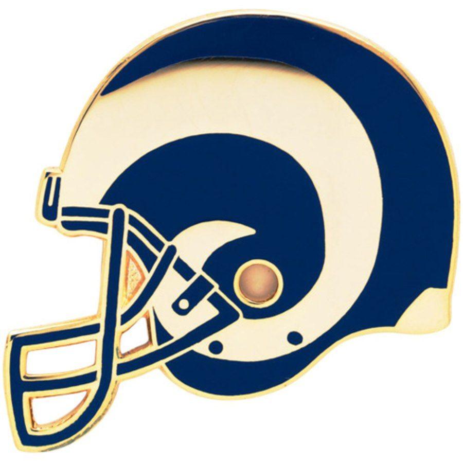 Rams Helmet Logo - Los Angeles Rams WinCraft Helmet Logo Pin