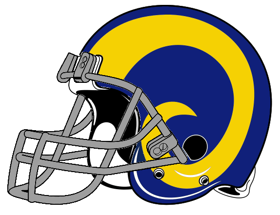 Rams Helmet Logo - Image - 574px NFL-NFCW-Helmet-Rams Grey Mask Left Face.png ...