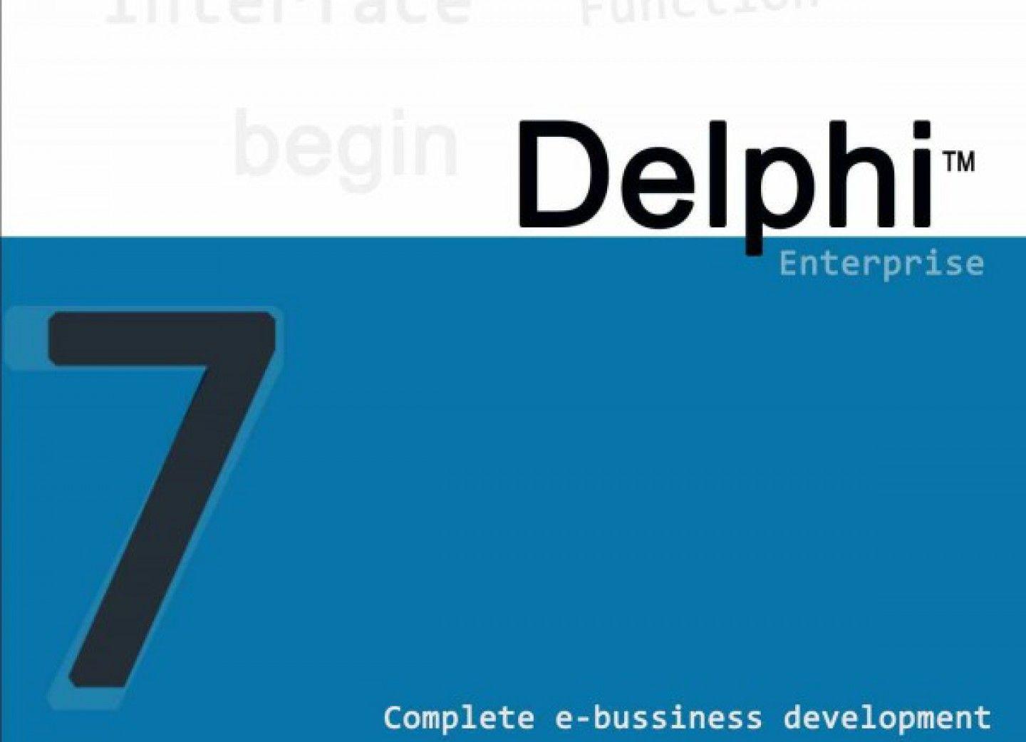 Borland Delphi Logo - Tutorial borland delphi 7