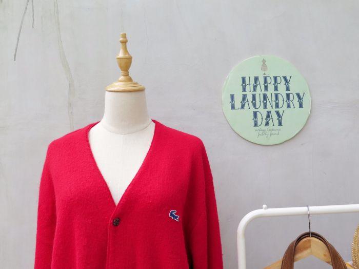 Happy Alligator Logo - Scat Cat | Vintage 1950s 1960s Izod LaCoste red sweater with ...