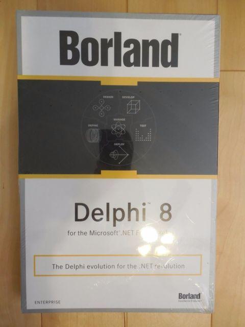 Borland Delphi Logo - Borland Delphi 8 Enterprise (Retail) for Windows