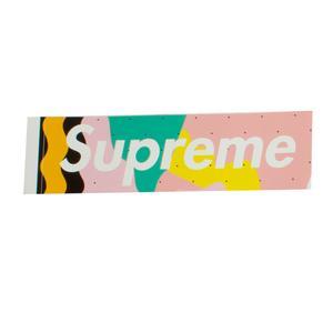 Mendini Box Logo - Supreme Pink Mendini Box Logo Sticker – On The Arm