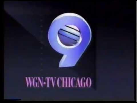 WGN 9 Chicago Logo - 1990 WGN 9 Chicago Logo Bump - YouTube