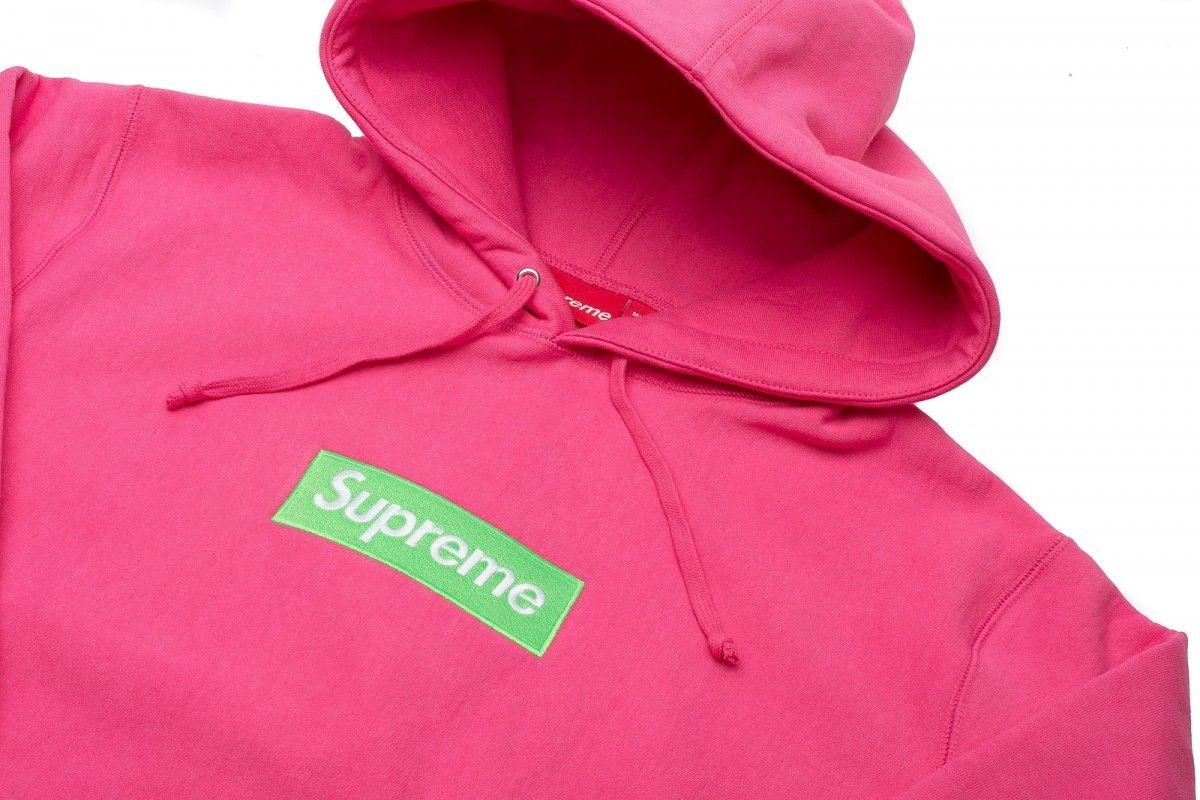 Magenta Supreme Hoodie Box Logo - supreme fw17 box logo hooded sweatshirt
