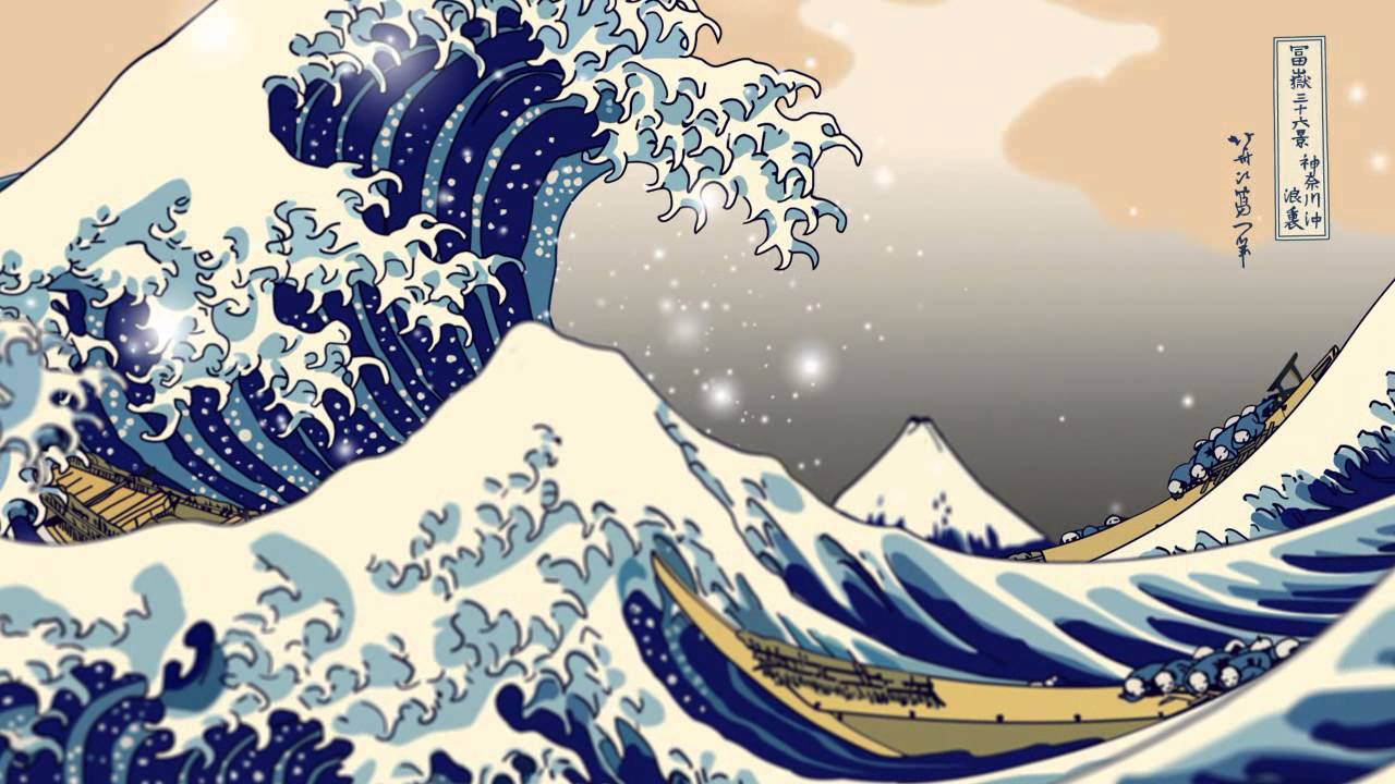 The Great Wave of Kanagawa Logo - The Great Wave off Kanagawa Anim (v2)