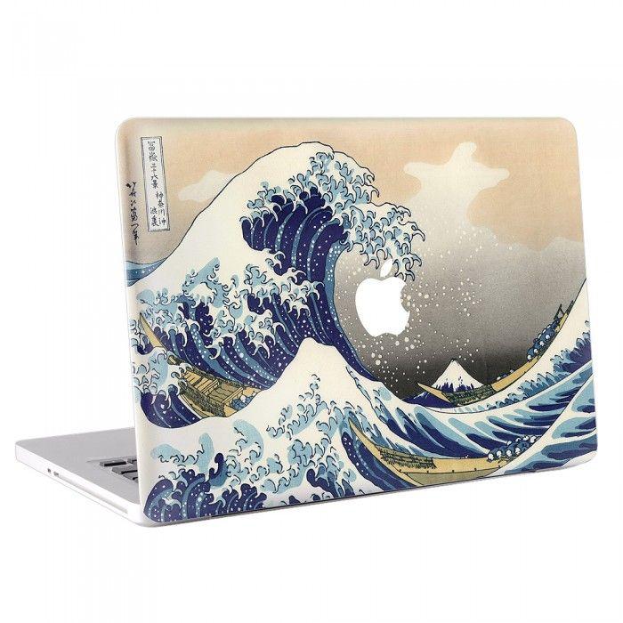 The Great Wave of Kanagawa Logo - The Great Wave off Kanagawa MacBook Skin / Decal