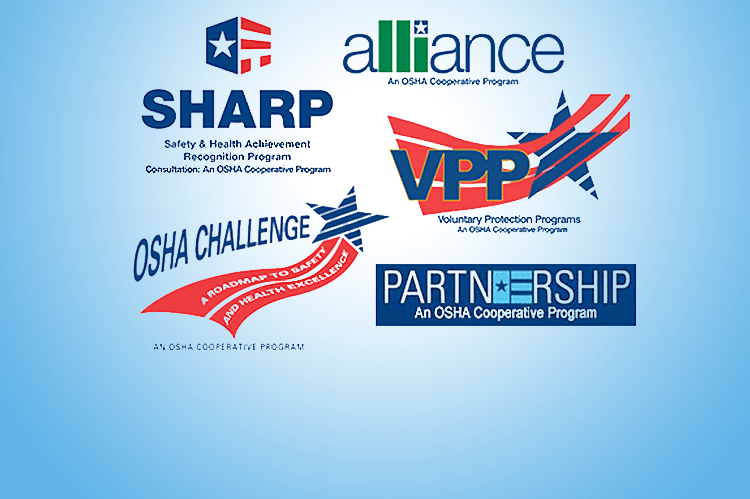 OSHA SHARP Logo - Directorate of Cooperative and State Programs. OSHA Voluntary