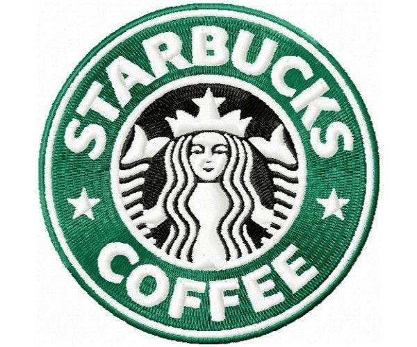 Starbucks Coffee Logo - Starbucks coffee logo machine embroidery design for instant download