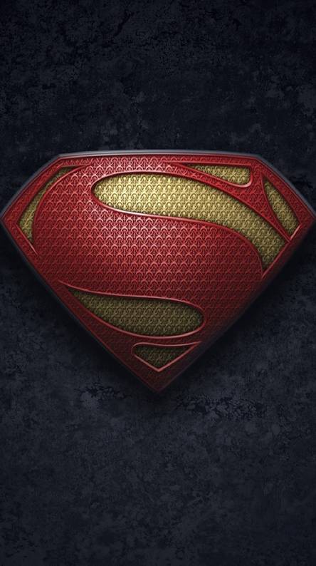 Man of Steel Superman Logo - Man of steel logo Wallpaper by ZEDGE™