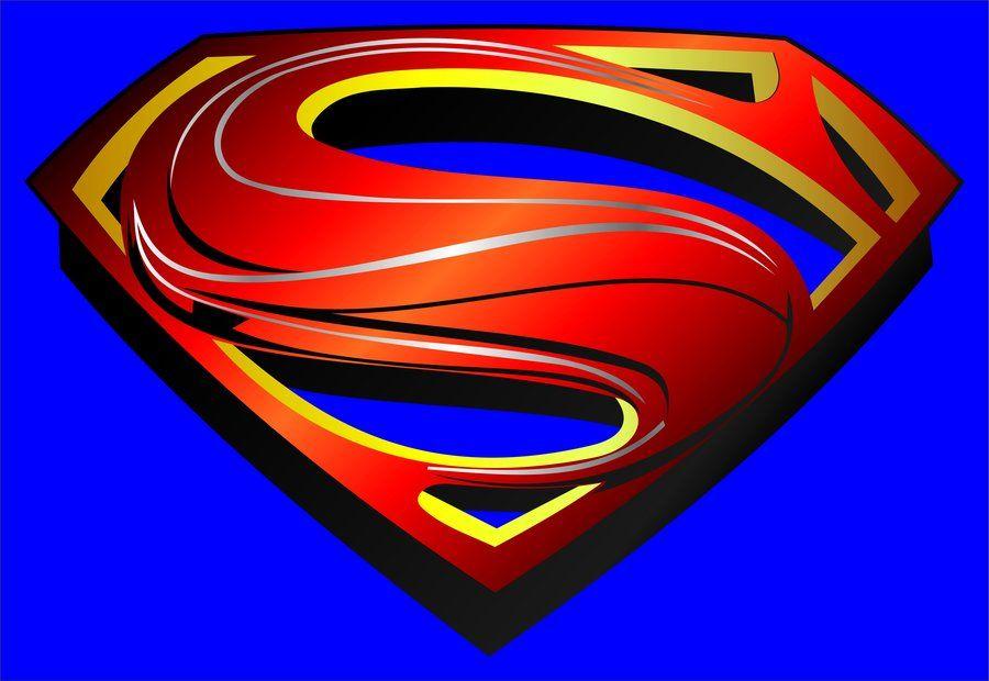 Man of Steel Superman Logo - Free Superman Logo Vector, Download Free Clip Art, Free Clip Art on ...