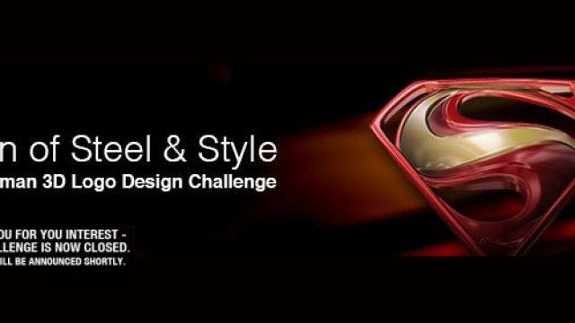 Man of Steel Superman Logo - Man of Steel & Style – Superman 3D Logo Design Challenge | Mettle