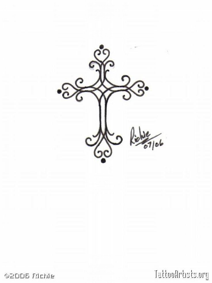 Feminine Cross Logo - Pin by Kesha Shelby on Tattoos | Tattoos, Cute tattoos, Feminine ...