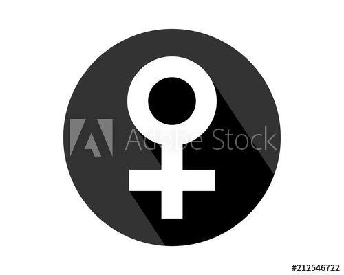 Feminine Cross Logo - woman women feminine lady girl symbol image vector icon logo