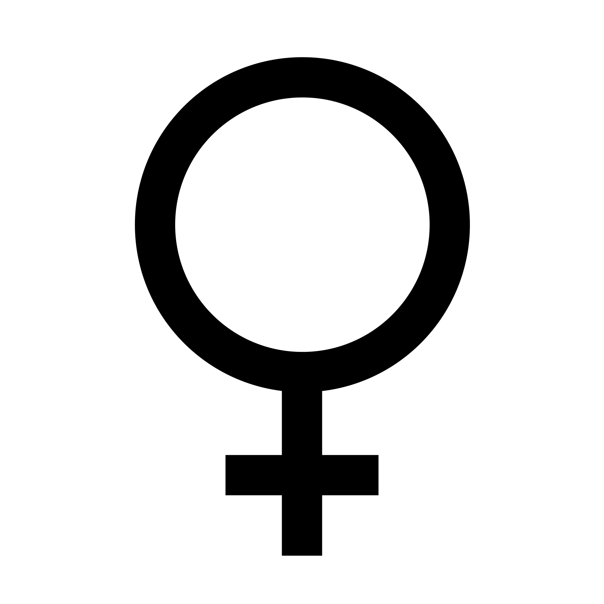 Feminine Cross Logo - Female
