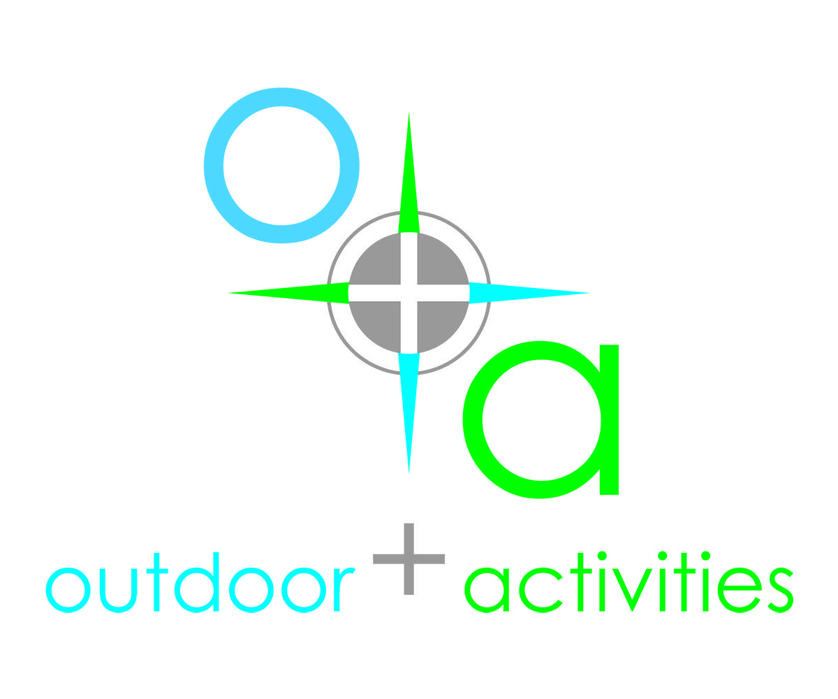 Feminine Cross Logo - Personable, Feminine Logo Design for OPA Outdoor Plus Activities