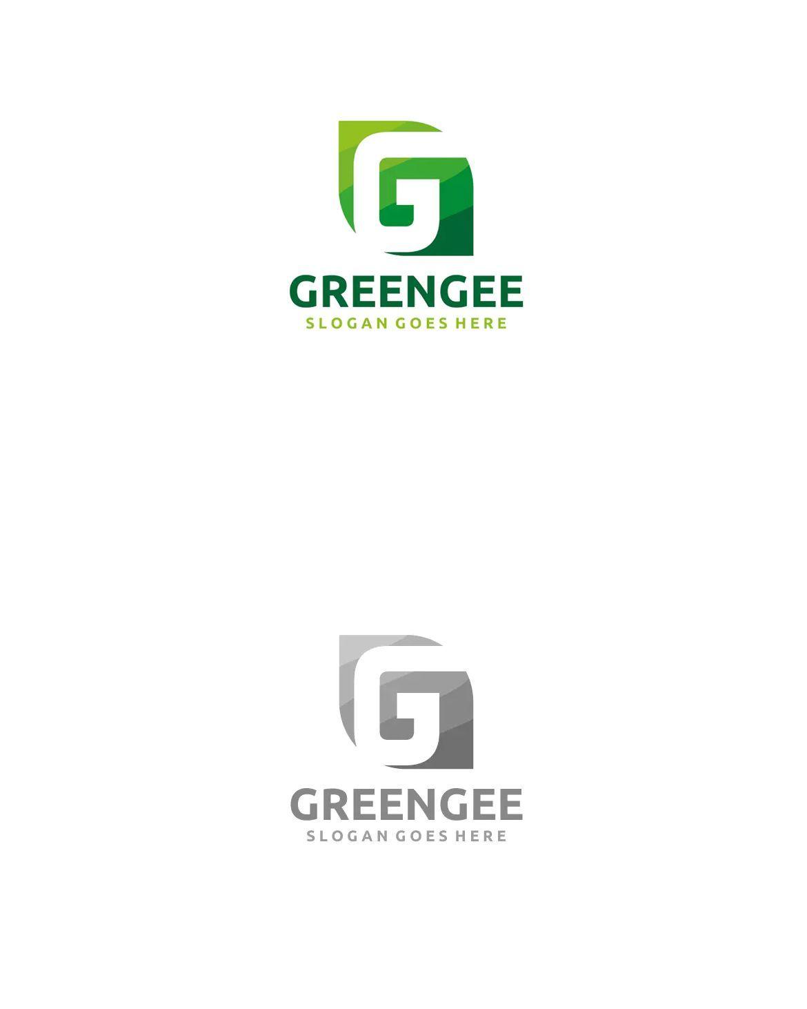 Green G Logo - Green G Letter Logo Template AI, EPS | Logo Templates | Pinterest ...