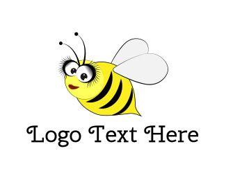 Cute Bumble Bee Logo - Bumblebee Logo Maker | BrandCrowd