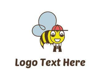 Cute Bumble Bee Logo - Bee Logo Designs | Browse Hundreds Of Bee Logos | BrandCrowd