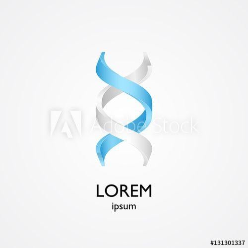 DNA Spiral Logo - Spiral logo, logo design, abstract logo, DNA symbol - Buy this stock ...