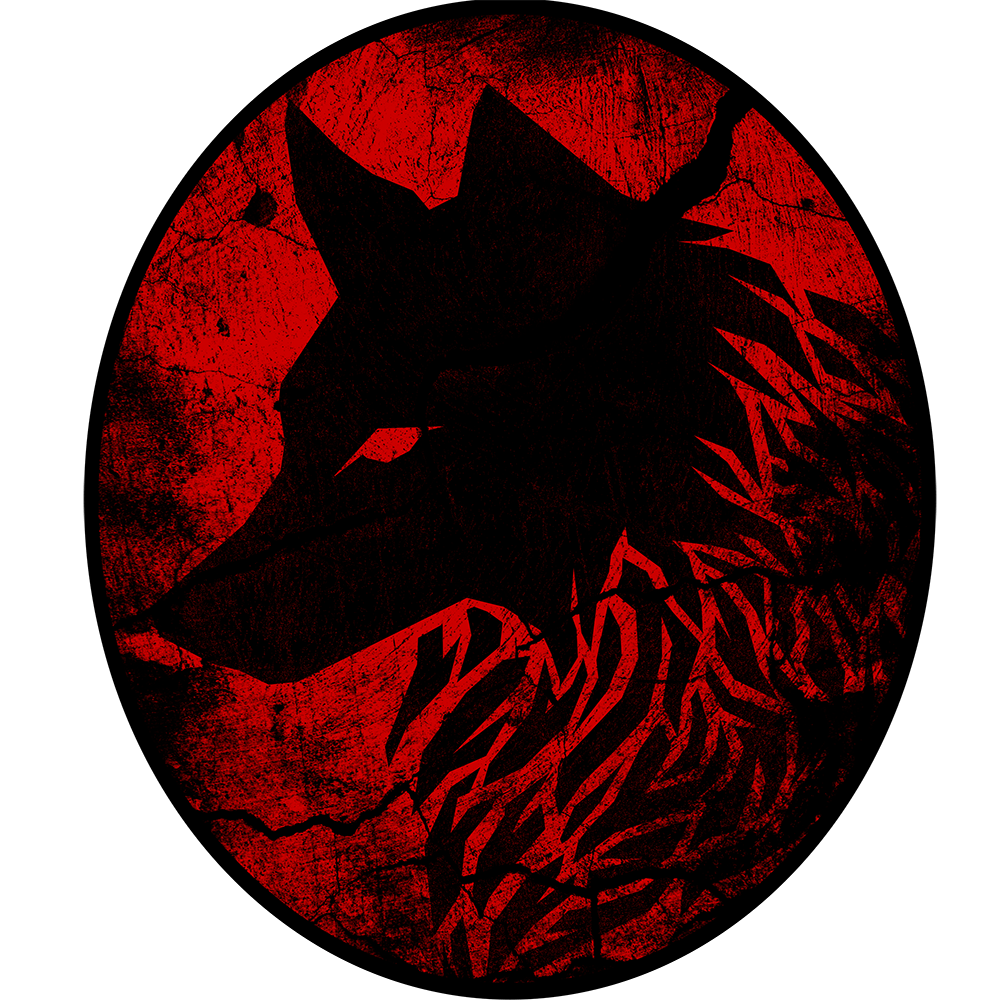 Cool Red Wolf Logo - LogoDix