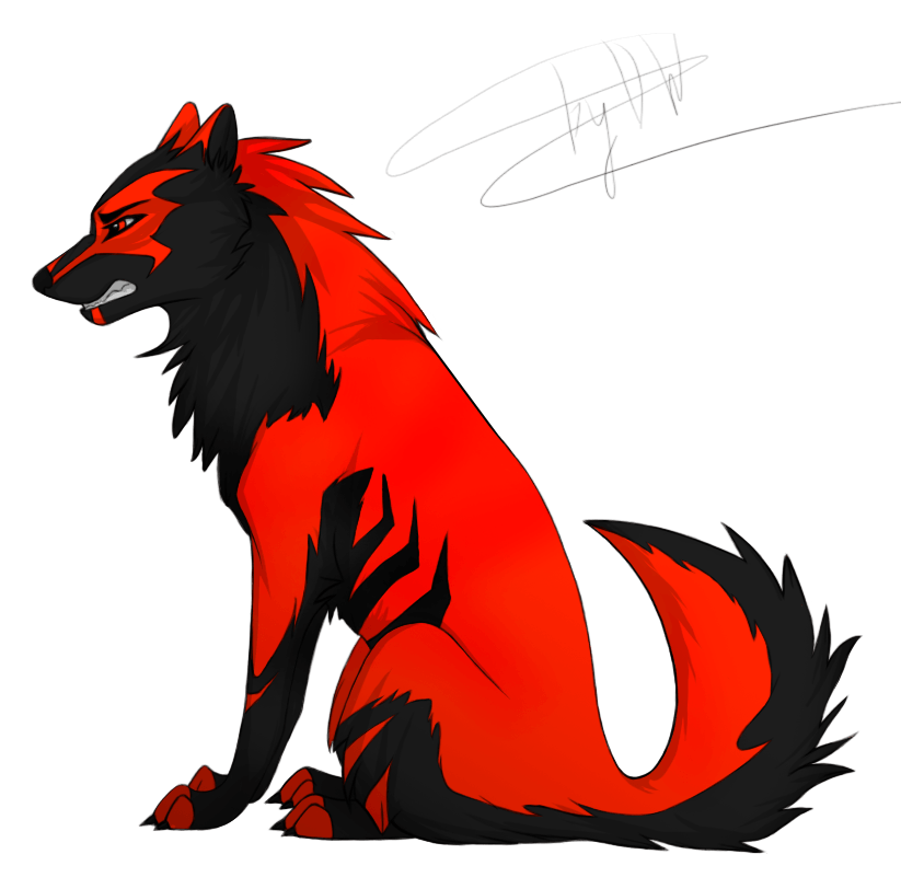 Cool Red Wolf Logo - Red wolf png 3 » PNG Image