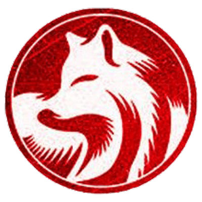 Cool Red Wolf Logo - Red Wolf