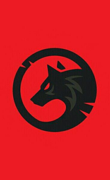 Cool Red Wolf Logo - Inks 收藏于 Logo / Typo. Logos、Logo design 和 Logo