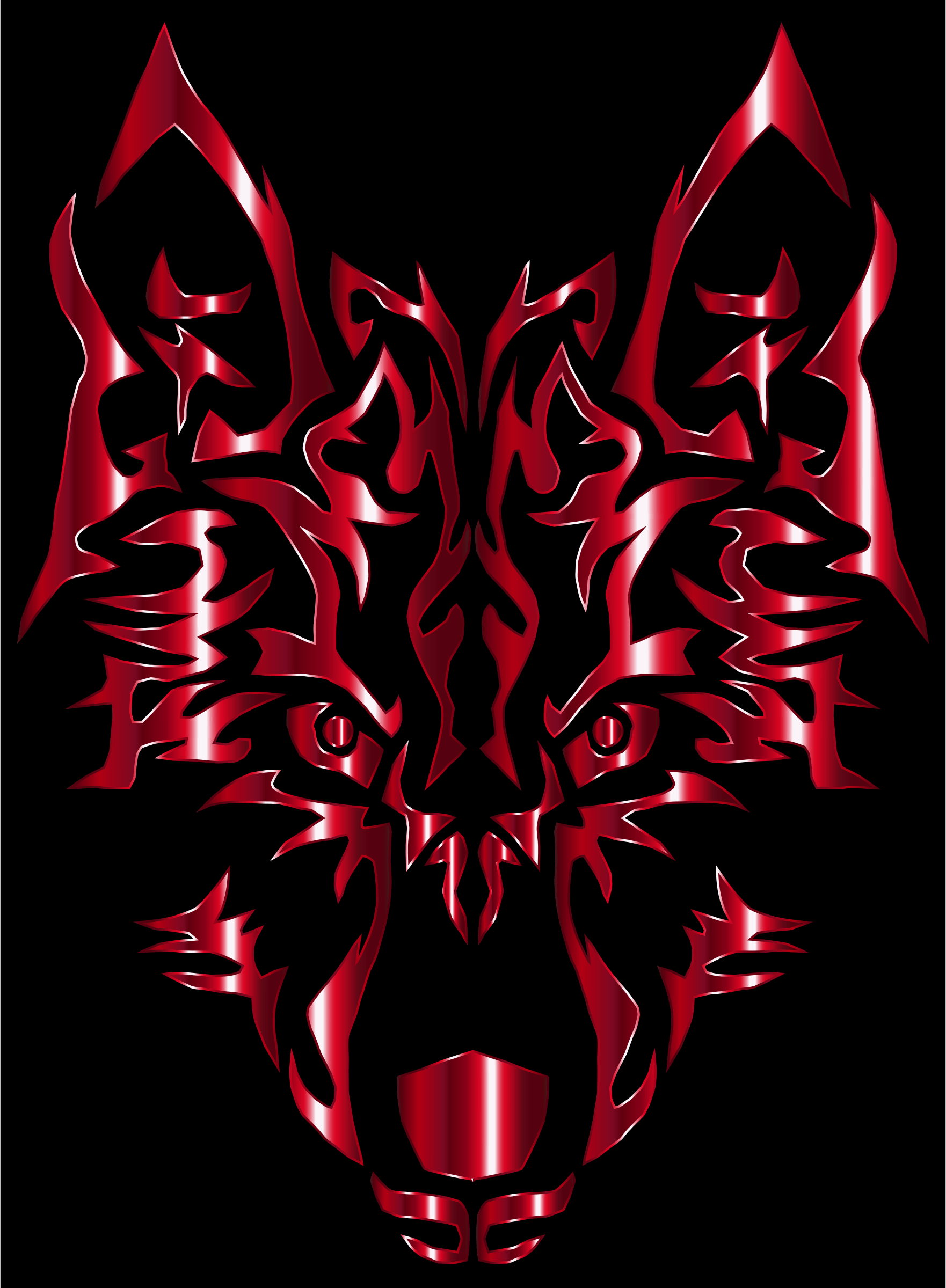 Cool Red Wolf Logo - Cool Red Wolf Icon | www.topsimages.com