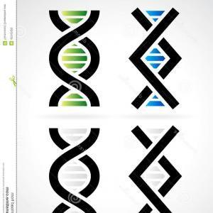 DNA Spiral Logo - Dna Helix Abstract Spiral Logo Element Vector | LaztTweet