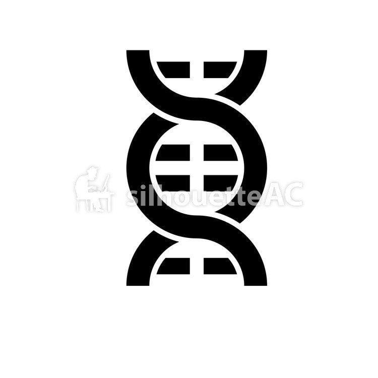 DNA Spiral Logo - Dna Silhouette at GetDrawings.com | Free for personal use Dna ...