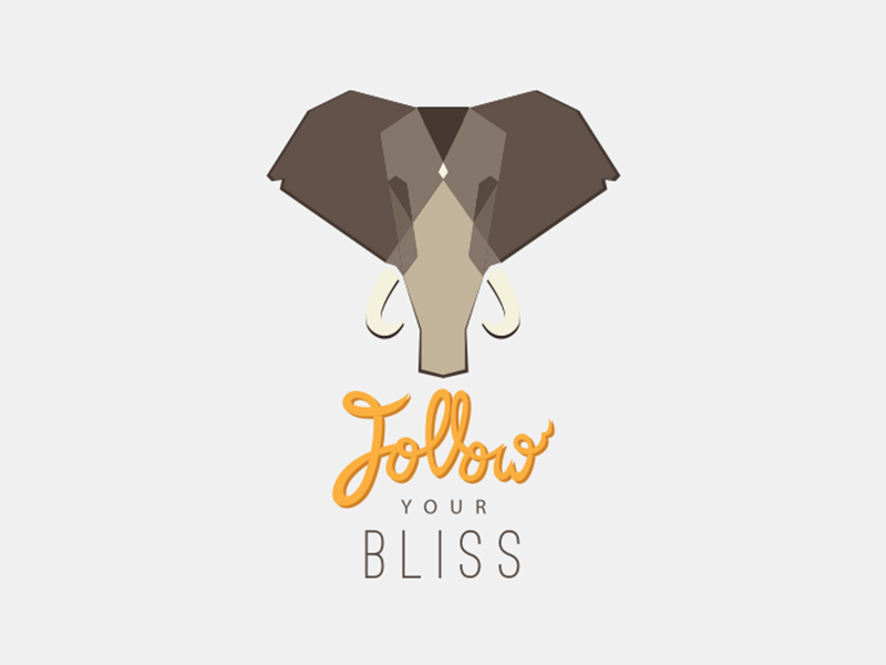 Safari Animals Logo - Follow Your Bliss Logo Design. Safari by Ibelis Garzón | Dribbble ...