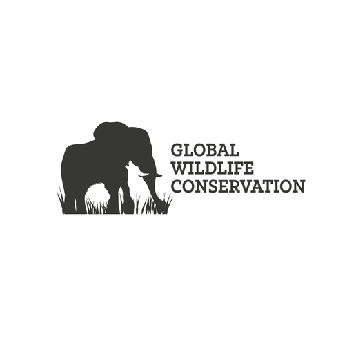 Safari Animals Logo - Black and white logo design by Cross the Lime for the Global ...