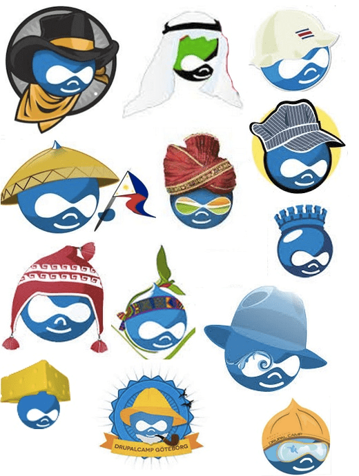 Drupal Logo - Drupal Logos - 27 Funny and Imaginative Mascots