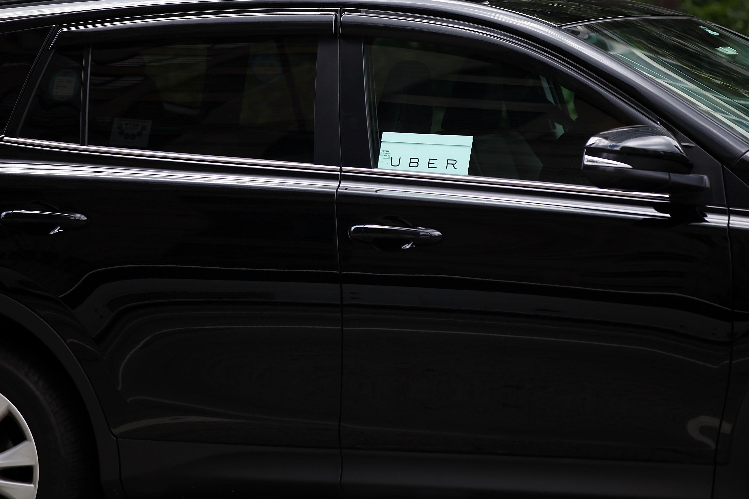 Window in Uber Driver Logo - Uber Will Instantly Pay Drivers In Need | Fortune