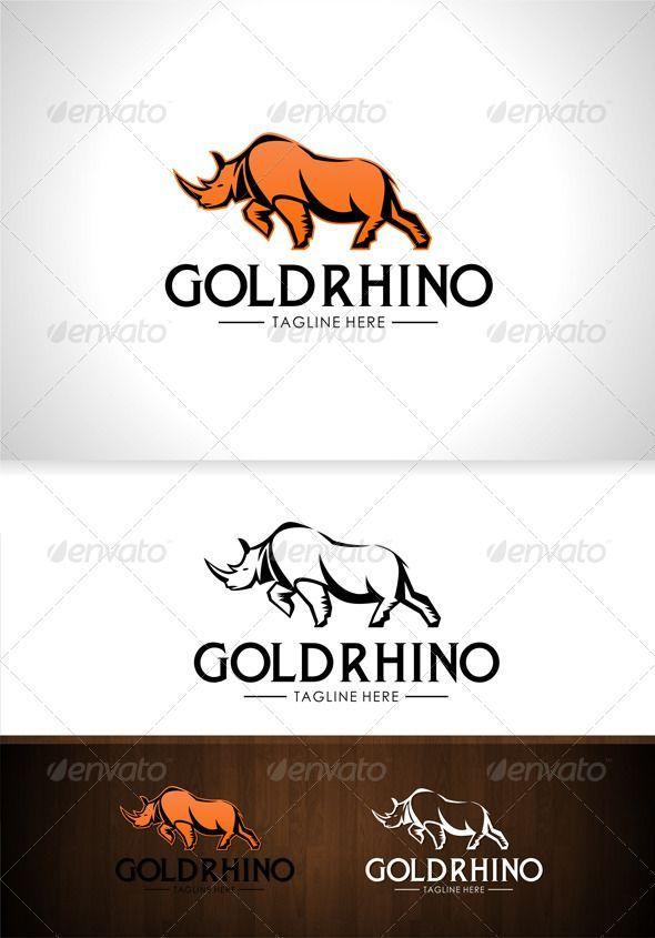 Safari Animals Logo - Pin by LogoLoad on Animal Logos | Pinterest | Rhino logo, Logos and ...