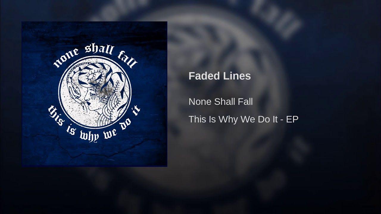 None Blue Lines Logo - Faded Lines - YouTube