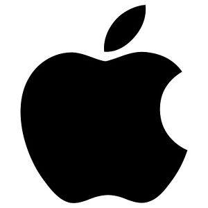 iPhone 5 Logo - Apple Logo Die Cut Sticker Vinyl Decal iPhone 5 5S 5SE 6 6S 7 8