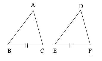 Incomplete Triangle Logo - Pair of congruent triangles and incomplete statements related to ...