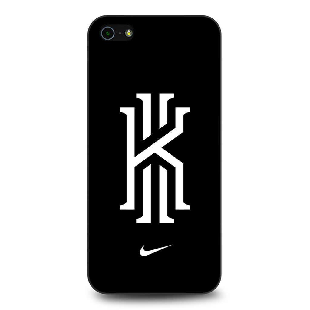 iPhone 5 Logo - Kyrie Irving Nike Logo Black1 iPhone 5/5S/SE Case - CASESHUNTER