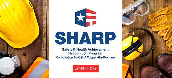OSHA SHARP Logo - Corrosion Materials – Stay SHARP