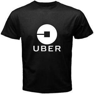 Uber Print Logo - new Uber Driver Uber Uniform Uberform New Logo Men's Black T Shirt S