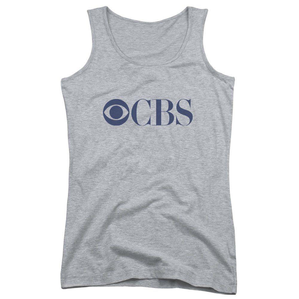Small CBS Logo - Seven Times Six: CBS Television Netowrk Logo Juniors Tank Top Shirt ...
