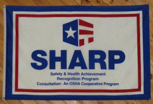 OSHA SHARP Logo - Sharp Award - 411 Pequawket Trail East Baldwin, ME 04024 (207) 625 ...