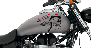 Motorcycle Tank Logo - Motorcycle Custom Gas Tank Graphics