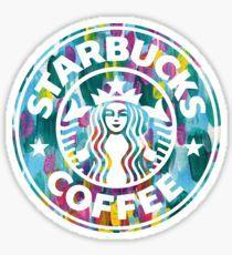 Rainbow Starbucks Logo - Starbucks Logo Stickers | Redbubble